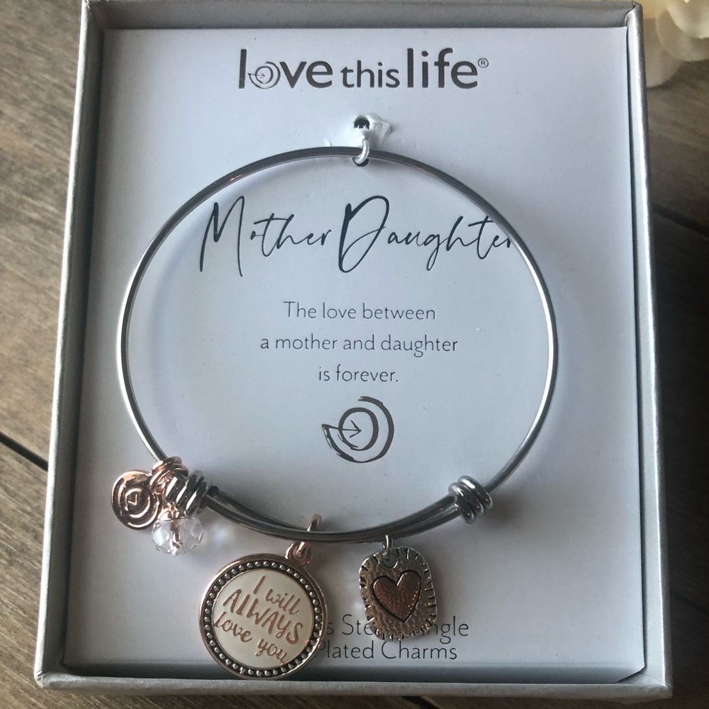 NEW Love This Life Mother Daughter Bracelet